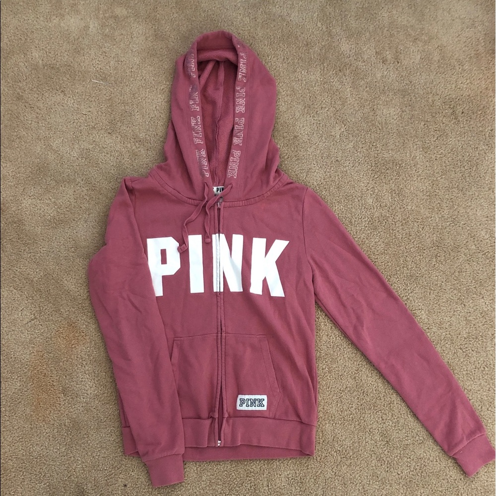 Pink Zip up